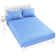 Kaptan Jersey Top Sheet 140x200 cm light blue - Bedsheet