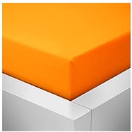 Kaptan Jersey Top Sheet 140x200 cm orange - Bedsheet
