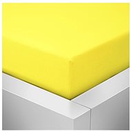 Kaptan Jersey Top Sheet 220x200 cm yellow - Bedsheet