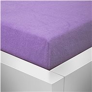 Kaptan sheet terry top 140x200 cm lilac - Bedsheet