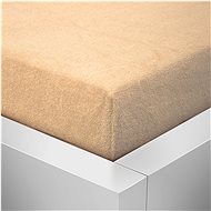 Kaptan sheet terry top 160x200 cm beige - Bedsheet