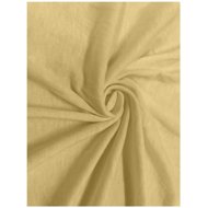 Kaptan Jersey Lux sheet, 90 × 200 cm, beige - Bedsheet