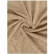 Kaptan Sheet Terry Lux, 90 × 200 cm, cream - Bedsheet