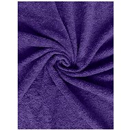 Kaptan Sheet terry Lux, 180 × 200 cm, dark purple - Bedsheet