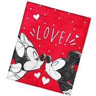 Kaptan Baby blanket Mickey and Minnie Mouse Love 130 × 160 cm - Blanket