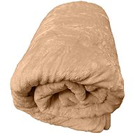 Kaptan Microflannel blanket 150 × 200 cm, beige - Blanket