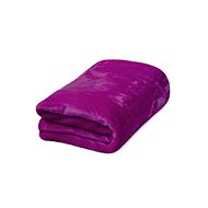 Kaptan Microflannel blanket 150 × 200 cm, purple - Blanket