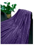 Kaptan Microflannel blanket 150 × 200 cm, dark purple - Blanket