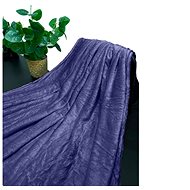 Kaptan Microflannel blanket 150 × 200 cm, dark blue - Blanket