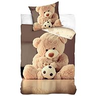 Kaptan Cotton Bedding Plush Teddy Bear with Balloon - Bed Linen