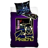 Kaptan Luminous Bedding Pokémon Pikachu Neon Show - Bed Linen