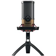 CHERRY CHERRY UM 9.0 PRO RGB USB MIC FOR STREAMING/OFFICE BLACK/KUPFE - Microphone