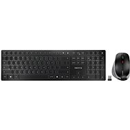 CHERRY DW 9500 SLIM KEYBOARD COMBO WIRELESS BLACK - CZ/SK - Keyboard