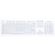 CHERRY HYGIENE DESKTOP KEYBOARD FULLY SEALED WATERTIGHT USB WHITE UK 0 - Keyboard