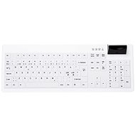 CHERRY HYGIENE SMART CARD DESKTOP KEYBOARD SEALED USB BLACK/WHITE - Keyboard