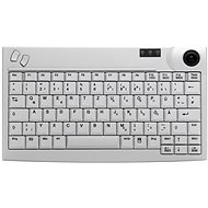 CHERRY INDUSTRY 4.0 MINI TRACKBALL KEYBOARD USB LIGHT GREY - Keyboard