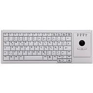 CHERRY INDUSTRY 4.0 COMPACT ULTRAFLAT TRACKBALL KEYBOARD PS2 LIGHT GRE - Keyboard