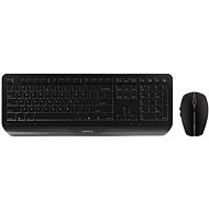 CHERRY CHERRY GENTIX DESKTOP KEYBOARD AND MOUSE SET - US - Keyboard and Mouse Set