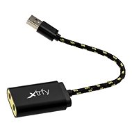 CHERRY XTRFY SC1 EXTERNAL USB SOUNDCARD ACCESSORIES BLACK - Adapter