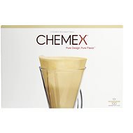 Chemex Bonded filters unfolded half moon (natural) - Coffee Filter