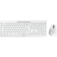 CHERRY Stream Desktop Comfort, White - DE - Keyboard and Mouse Set