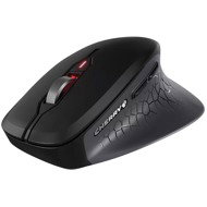 CHERRY Stream Mouse Comfort, Black - Maus