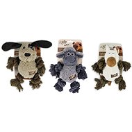 AFP Lamb Plush rope animal with squeaker - Dog Toy