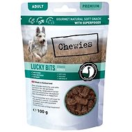 Chewies Lucky Bits with ostrich meat 100 g - Dog Treats