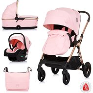 CHIPOLINO Infinity 3in1 Flamingo Combination Stroller - Baby Buggy