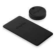 CHIPOLO ONE – smart lokátor na kľúče + CARD Spot – Smart vyhľadávač peňaženky, čierny - Bluetooth lokalizačný čip