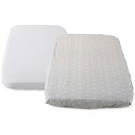 CHICCO crib sheet Next2Me 2 pcs - grey fox - Cot sheet