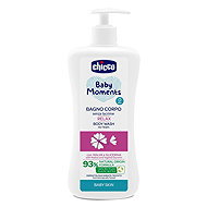 CHICCO Body Shampoo with dispenser Baby Moments Relax 500 ml - Children's Shower Gel