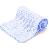Kaptan Cotton cellular blanket 180 × 230cm, blue - Blanket