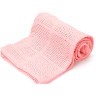 Kaptan Cotton cellular blanket 100 × 150cm, pink - Blanket