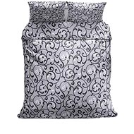 Kaptan cotton bed linen Grey Orient, 80% cotton, 20% polyester - Bed Linen