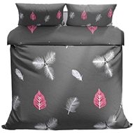Kaptan bavlněné povlečení Bílé pírko - Bed Linen