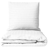 Kaptan Satin damask white - Bed Linen