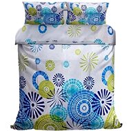 Kaptan cotton bed linen Mandala blue - Bed Linen