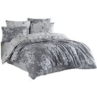Kaptan cotton bed linen Belle grey - Bed Linen