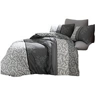 Kaptan cotton bed linen Ida grey - Bed Linen