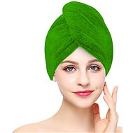 Kaptan Quick drying terry hair turban, pistachio - Turban