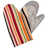 Kaptan Set of kitchen potholders - Red line, 2pcs - Oven Mitt