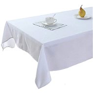 Kaptan Cotton tablecloth 140 × 240 cm, white - Placemat