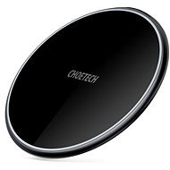 Choetech 15W Super Fast Wireless Charging Pad Black Mirror Style - Kabelloses Ladegerät