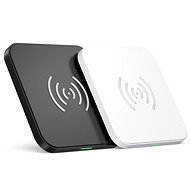 ChoeTech 2x Wireless Fast Charger 10W Black & White + 2x Cable 1.2m - Kabelloses Ladegerät