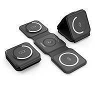 ChoeTech 3in1 Foldable Magnetic wireless charger station for iPhone 12 / 13 / 14 series, AirPods Pro - Okosóra töltő