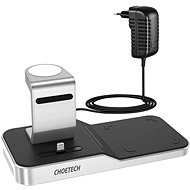 ChoeTech 4-in-1 MFi Wireless Charging Dock for iPhone + Apple Watch + AirPods - Wireless Charger