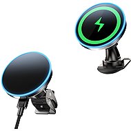 ChoeTech 15W Round Magnetic car charger holder - MagSafe Wireless Charger