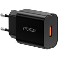 ChoeTech Quick Charge 3.0 USB 18W Black - Netzladegerät