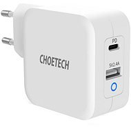 ChoeTech GaN Mini 65W Fast Charger White - Ladegerät